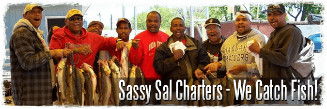 Sassy Sal Charters in Port Clinton, Ohio Charter Fishing Lake Erie